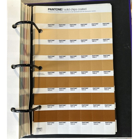 Pantone The + Plus Series Solid Chips COATED Solid Color Book Reference - Picture 14 of 16